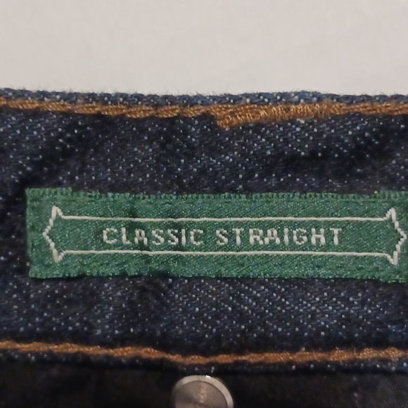 LAUREN JEANS CO RALPH CLASSIC STRAIGHT Sz12P, Dark Blue - Picture 4 of 9